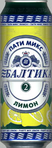 Балтика № 2 Пати Микс лимон 3-1-1