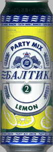 Балтика № 2 Пати Микс лимон 3-3-3
