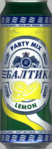 Балтика Пати Микс лимон 2-1-3