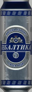 Балтика № 7 экспортное светлое 1-1-3
