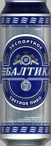 Балтика № 7 экспортное светлое 2-4-1